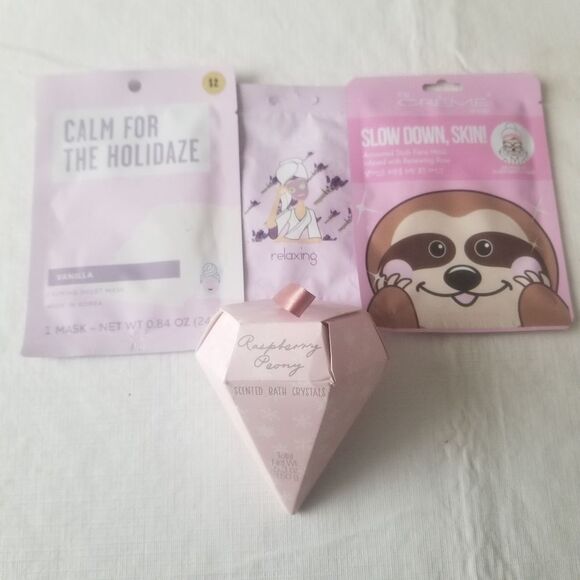 Mixed Lot of Skin Care Facial Masks and Bath Crystals Set of Skincare Products - Picture 10 of 10